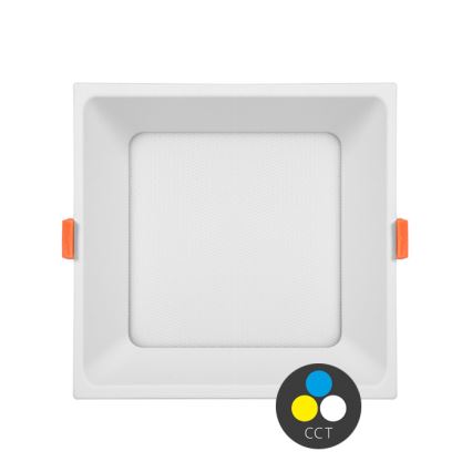 LED Einbauleuchte TONY LED/12W/230V 3000/4000/6500K 12x12 cm Weiß