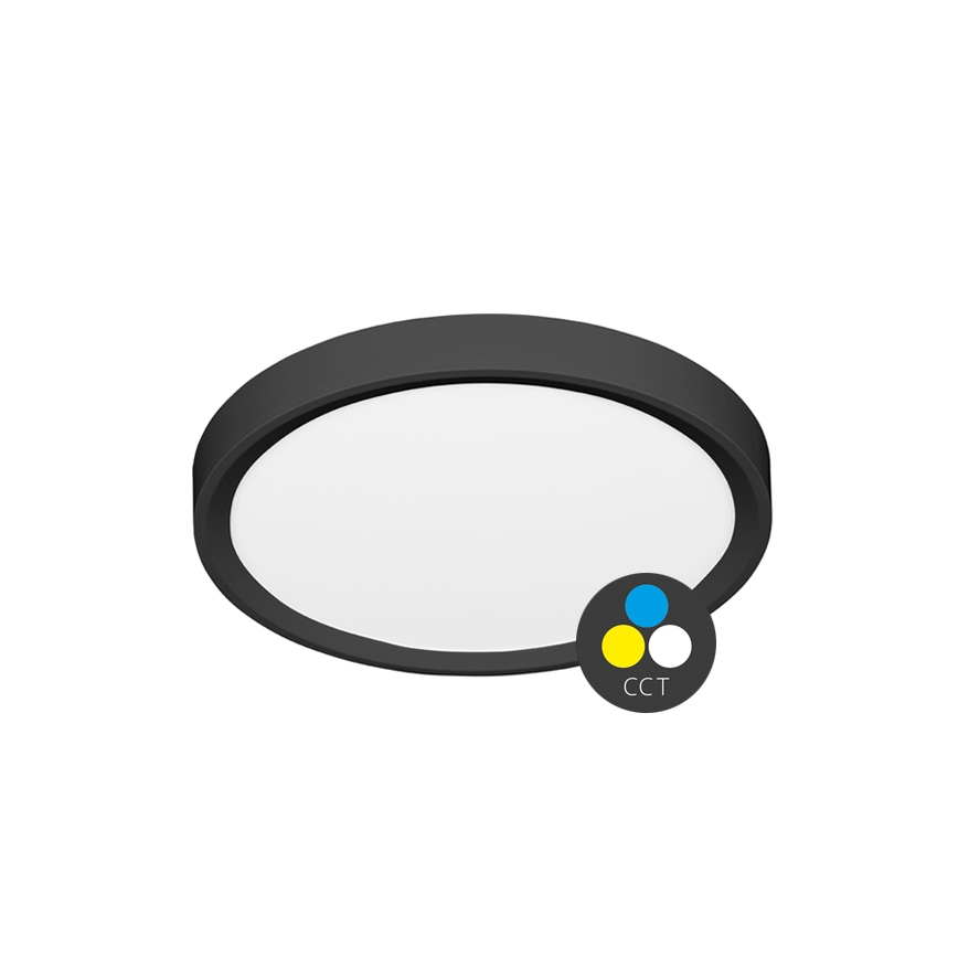 LED-Deckenleuchte SALY LED/32W/230V 3000/4000/6000K d 40 cm IP40 schwarz