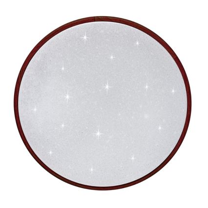 LED Dimmbares Deckenleuchte LENA LED/60W/230V 3000-6500K Eiche + Fernbedienung