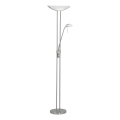 Eglo 25869 - Dimmbare Stehleuchte BAYA 1xR7s/230W/230V + 1xG9/33W matt Chrom