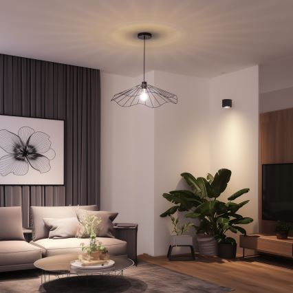 Eglo 300156 - Ersatz-Lampenschirm für die Leuchte CURITIBA, Ø 60 cm, schwarz