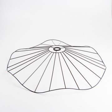 Eglo 300157 - Ersatz-Lampenschirm für Leuchte CURITIBA, Ø 80 cm, schwarz