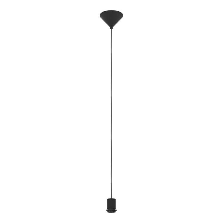 Eglo 300167 - Zuleitung CURITIBA 1xE27/40W/230V schwarz
