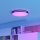 Eglo 300687 - LED RGBW dimmbare Deckenleuchte MONTEGRANARO-Z LED/18,5W/230V 2700-6500K Ø 39,4 cm schwarz + Fernbedienung