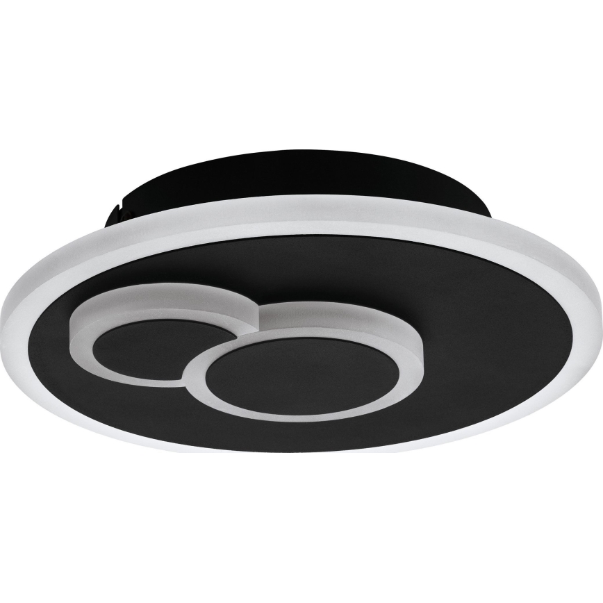 Eglo - LED Deckenleuchte LED/7,8W/230V Ø 20 cm schwarz