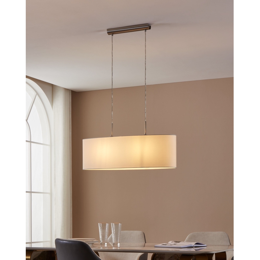 Eglo - Hängeleuchte an Kabel 2xE27/60W/230V