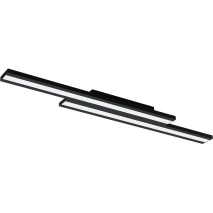 Eglo 31715 - LED RGBW dimmbares Deckenleuchte SALITERAS-Z LED/20,4W/230V 2700-6500K schwarz