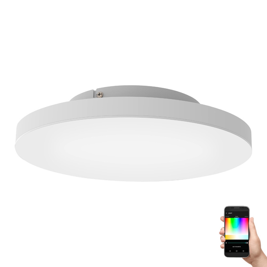 Eglo 31728 - Dimmbare LED-RGBW-Deckenleuchte TURCONA-Z LED/22,4W/230V 2700-6500K weiß