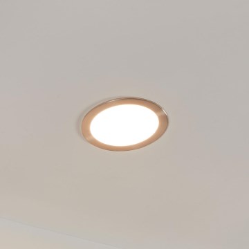 Eglo 31746 - LED dimmbar Badezimmer-Einbauleuchte FUEVA-Z LED/10,5W/230V 2700-6500K IP44 Chrom Ø 16,5 cm