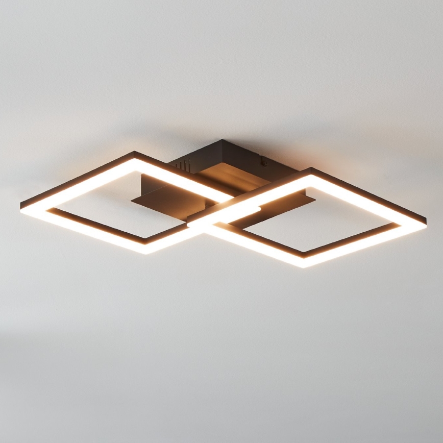 Eglo 31774 - LED dimmbares Deckenleuchte PARANDAY-Z LED/21,5W/230V 3000-6500K Schwarz