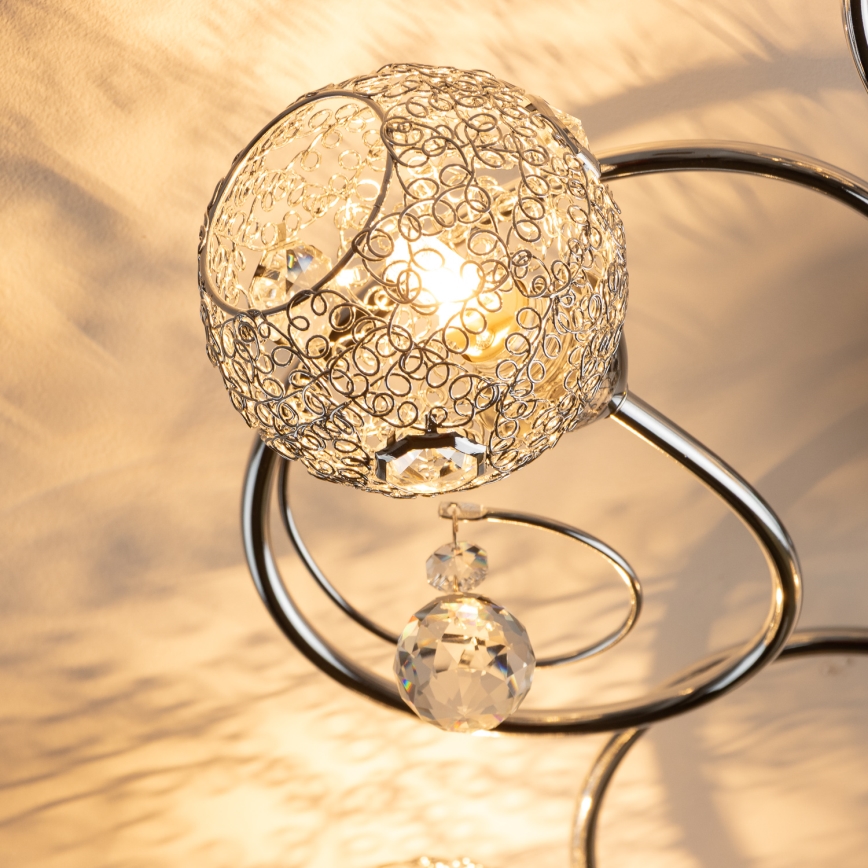 Eglo 32103 - LED-Aufbauleuchte VELAGO 5xG9/33W/230V glänzender Chrom