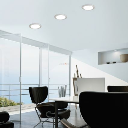 Eglo - RGB-dimmbare LED-Einbauleuchte FUEVA-C LED/10,5W/230V Ø 17 cm