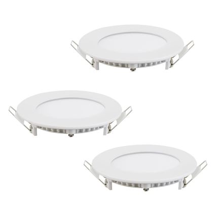 Eglo - ADA 3x LED RGB dimmbares Einbauleuchte FUEVA-C 1xLED/3W/230V
