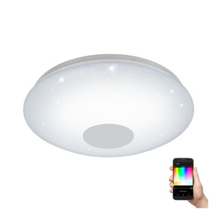 Eglo 33218 - Dimmbare LED-RGBW-Deckenleuchte VOLTAGO-C LED/17W/230V 2700-6500K d 38 cm