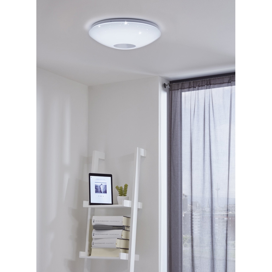 Eglo 33218 - Dimmbare LED-RGBW-Deckenleuchte VOLTAGO-C LED/17W/230V 2700-6500K d 38 cm