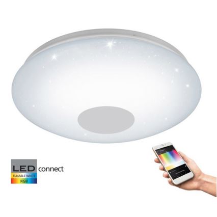 Eglo 33218 - Dimmbare LED-RGBW-Deckenleuchte VOLTAGO-C LED/17W/230V 2700-6500K d 38 cm