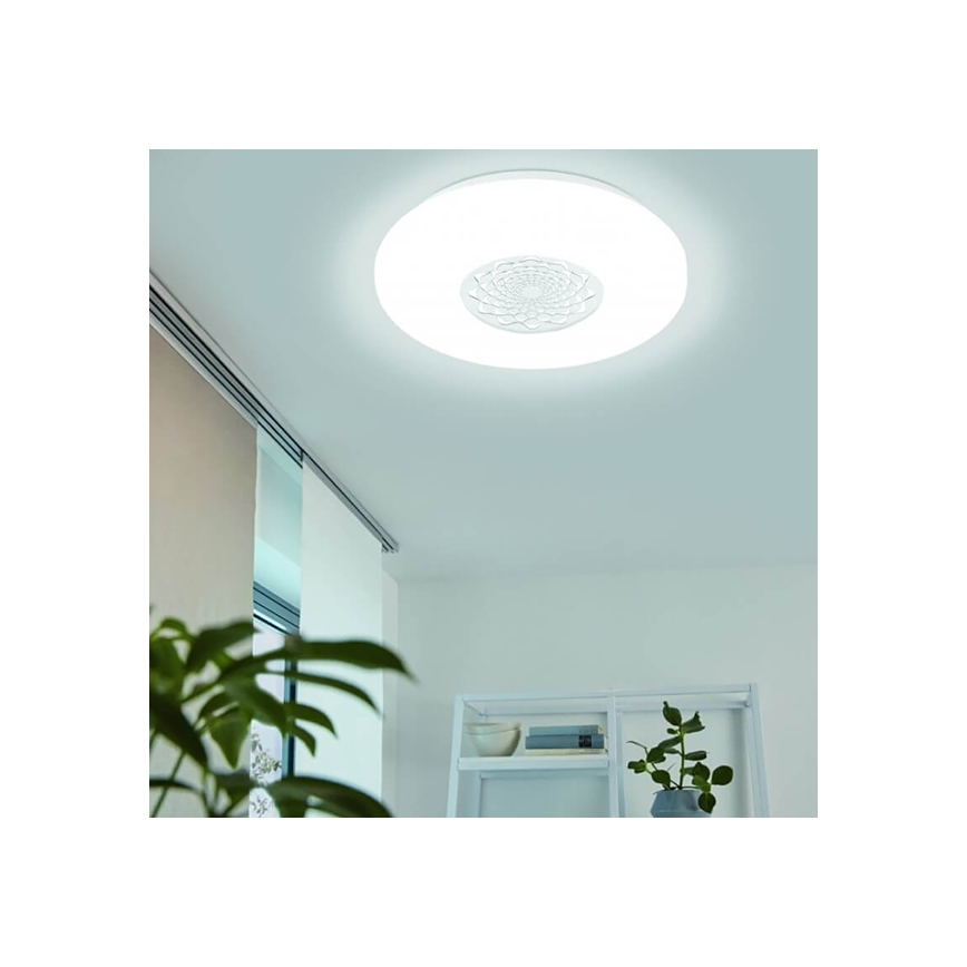 Eglo 33248 - LED RGBW dimmbare Deckenleuchte CAPASSO-C LED/17W/230V 2700-6500K Ø 34 cm