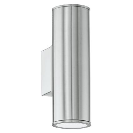 Eglo 33582 - LED RGBW dimmbare Außenwandleuchte RIGA 2xGU10/5W/230V IP44