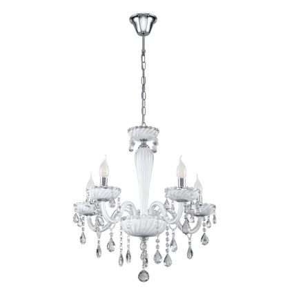 Eglo 39113- Kronleuchter CARPENTO 5xE14/40W/230V