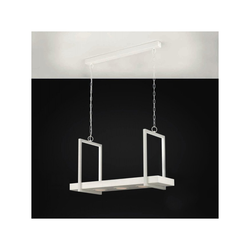 Eglo - LED RGB Dimmbarer Kronleuchter an Kette 3xLED/6W/230V + Fernbedienung