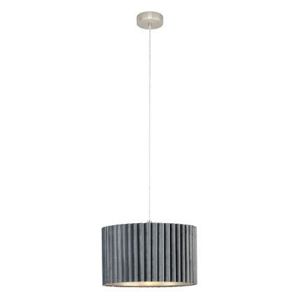 Eglo - Kronleuchter an Schnur 1xE27/40W/230V grau