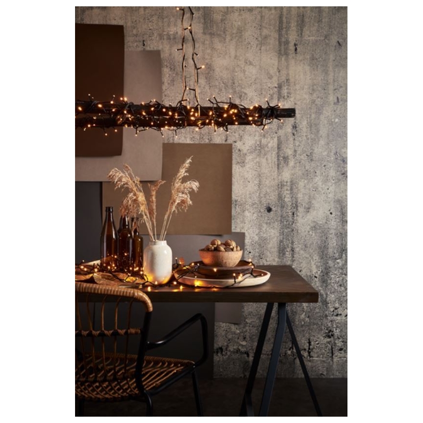 Eglo - LED Außen-Weihnachtslichterkette 1200xLED 29m IP44 warmweiß