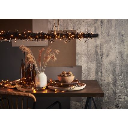 Eglo - LED-Außen-Weihnachtslichterkette 80xLED 10,5m IP44 warmweiß