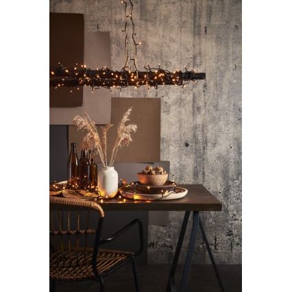 Eglo - LED-Außen-Weihnachtslichterkette 80xLED 10,5m IP44 warmweiß