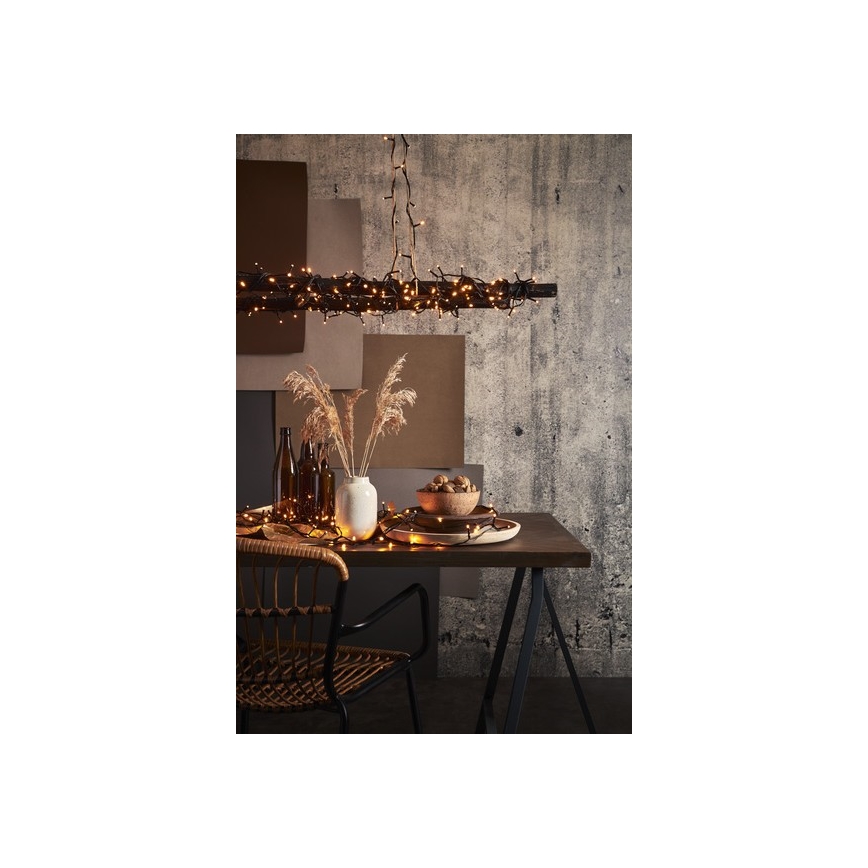 Eglo - LED-Außen-Weihnachtslichterkette 80xLED 10,5m IP44 warmweiß