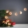 Eglo 411113 - LED-Weihnachtslichterkette ORNAMENT 10xLED/3xAA 1,65m warmweiβ