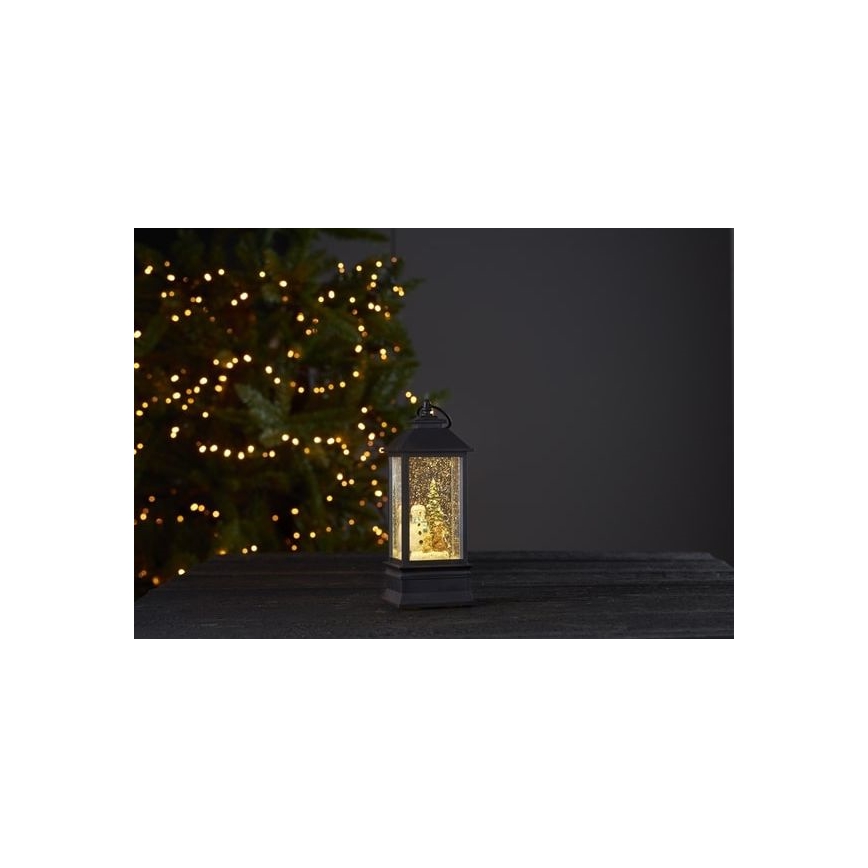 Eglo - LED-Weihnachtsdekoration 1xLED/0,064W/3xAAA schwarz