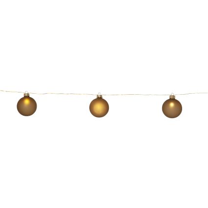 Eglo 411557 - Weihnachtslichterkette BLISS 22xLED/3xAA 2,6m warmweiβ