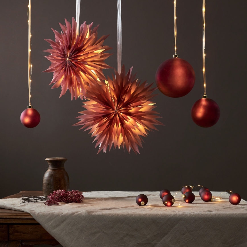 Eglo 411559 - Weihnachtskette BLISS 22xLED/3xAA 2,6m warmweiß
