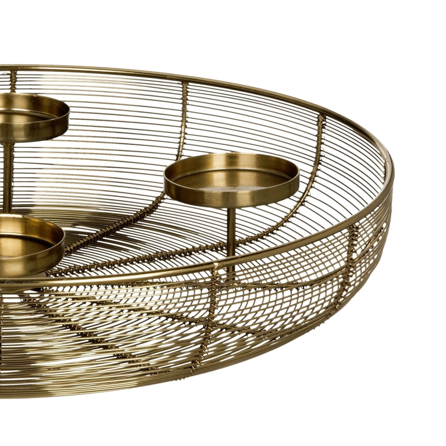 Eglo - Kerzenhalter Ø 45 cm in Gold