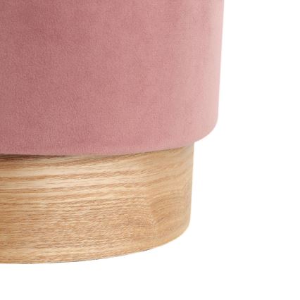 Eglo - SET 2x Sitzhocker d 30,5/37 cm rosa