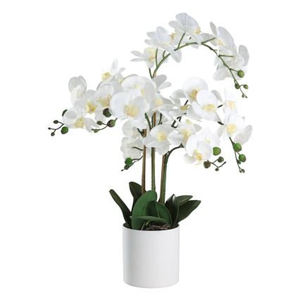 Eglo - Künstliche Pflanze in Blumentopf 65x50 cm Orchidee