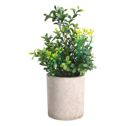 Eglo - Künstliche Pflanze im Blumentopf 25x15 cm