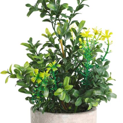Eglo - Künstliche Pflanze im Blumentopf 25x15 cm