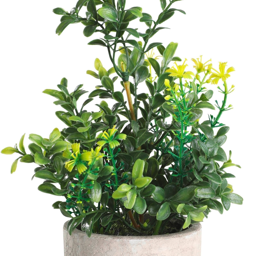 Eglo - Künstliche Pflanze im Blumentopf 25x15 cm