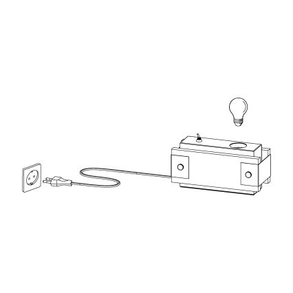 Eglo - Tischlampe 1xE27/16W/230V