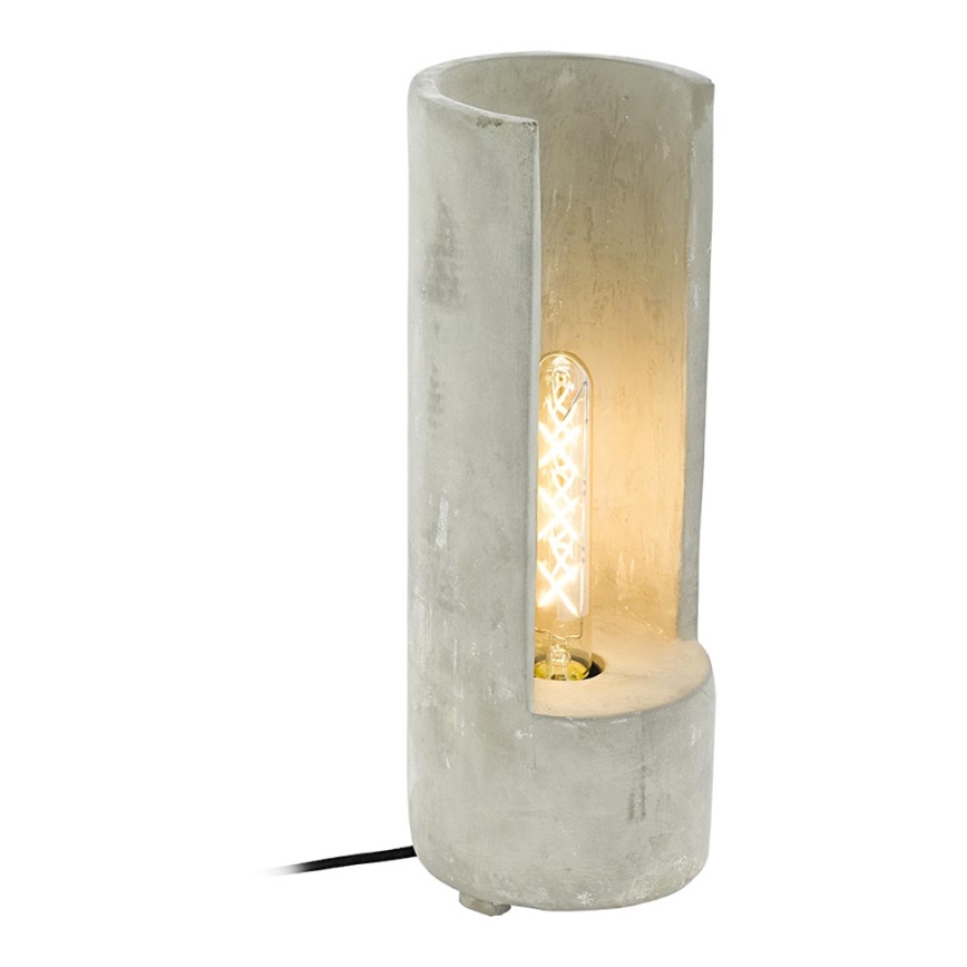Eglo 49112 - Tischlampe LYNTON 1xE27/60W/230V Beton