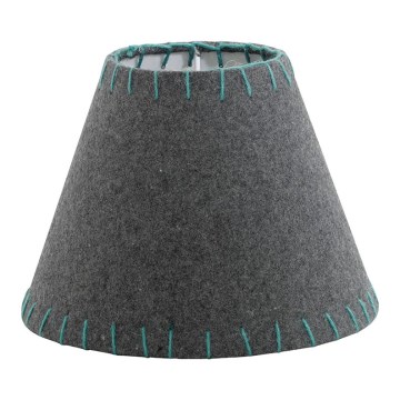 Eglo 49433 - Lampenschirm für Stehleuchte VINTAGE grün bestickt E14 Ø 20,5 cm