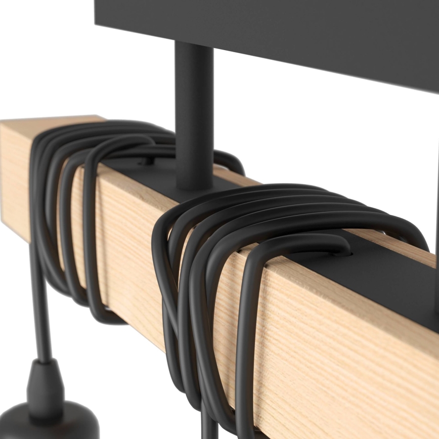 Eglo 55247 - Aufgesetzte Deckenleuchte TOWNSHEND 3xE27/60W/230V