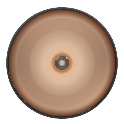 Eglo 55248 - Deckenleuchte MOGANO 1xE27/60W/230V schwarz