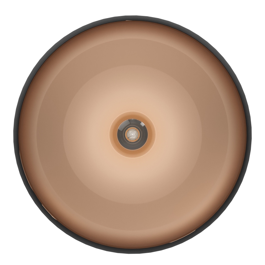 Eglo 55248 - Deckenleuchte MOGANO 1xE27/60W/230V schwarz