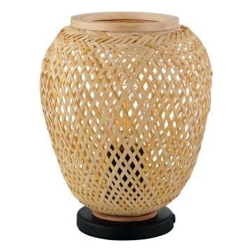 Eglo 55699 - Tischlampe DEMBLEBY 1xE27/40W/230V beige