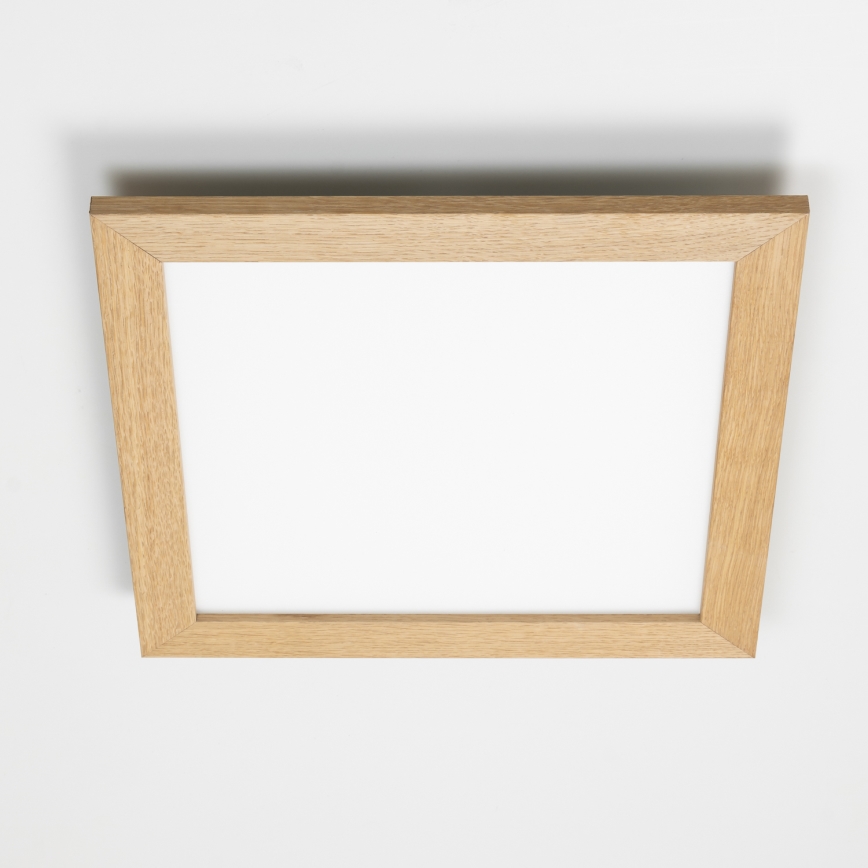 Eglo 75643 - LED Deckenleuchte CALEMAR LED/19W/230V 4000K 43,7 x 43,7 cm Eiche