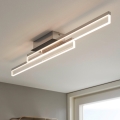 Eglo 780433 - LED-Deckenleuchte für Badezimmer YANGUAS 2xLED/11W/230V 3000K IP44 matt Chrom