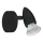 Eglo 780443 - LED-Wandstrahler SABADELL 1xGU10/2,8W/230V 3000K schwarz