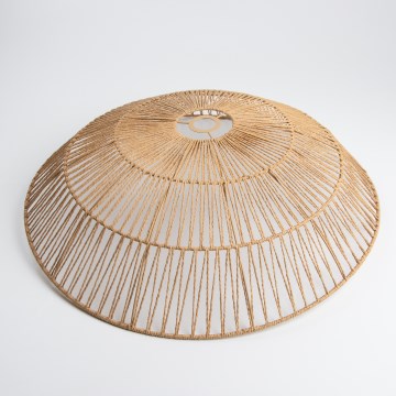 Eglo 781098 - Ersatz-Lampenschirm für die Leuchte KERIA Ø 70 cm, braun